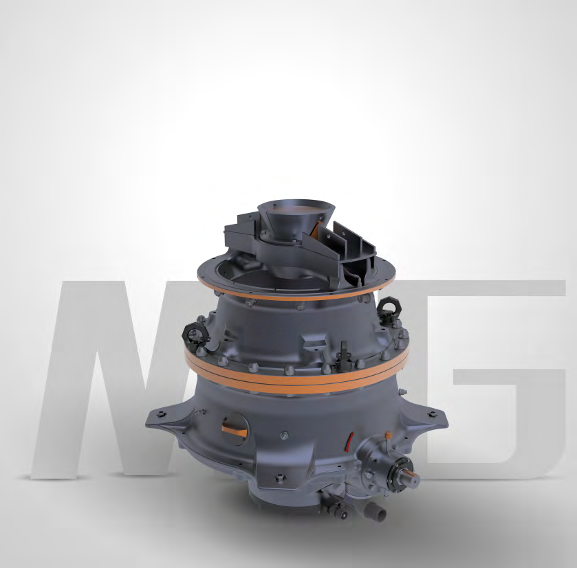 Jednovalcový hydraulický kužeľový drvič série MG