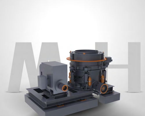 Viacvalcov&yacute; hydraulick&yacute; kužeľov&yacute; drvič s&eacute;rie MH
